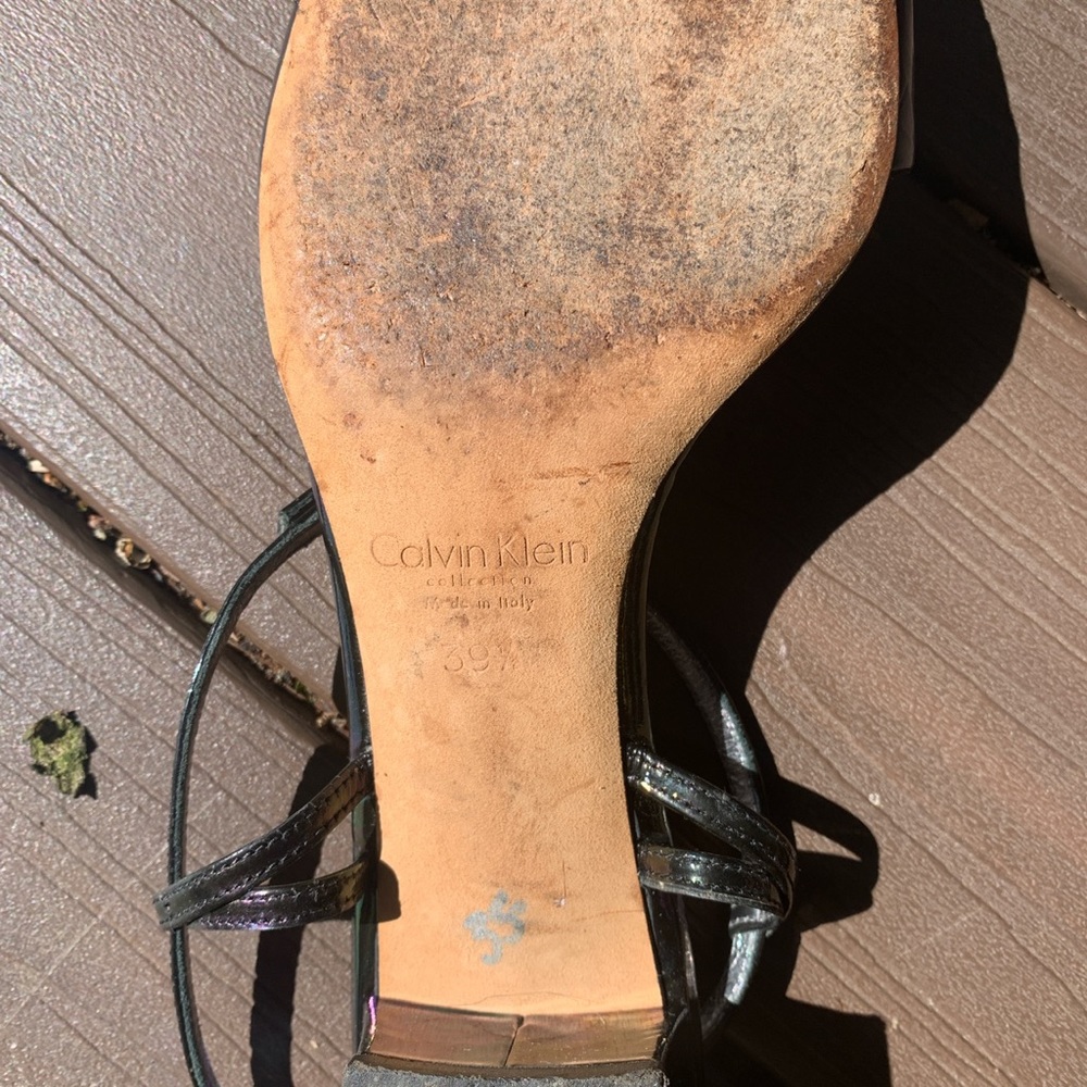 Vintage Calvin Klein Collection W9 Sandals - Picture 4 of 4